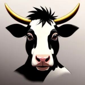 Masked Sorcerer: Cartoon Art with Animal Disguise