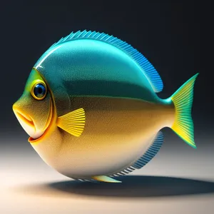 Underwater Aquarium Fish in Seawater