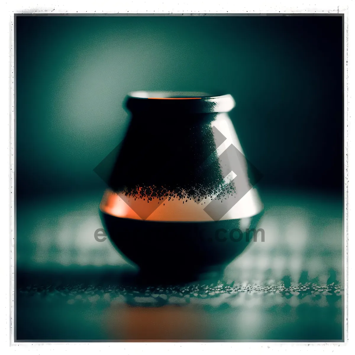 Picture of Hot Porcelain Tea Cup - Breakfast Beverage Vessel