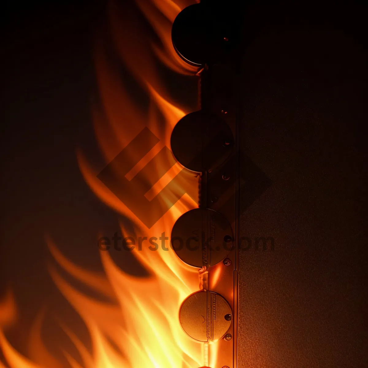 Picture of Fuego Brillante: Intense Flame Energy in Motion