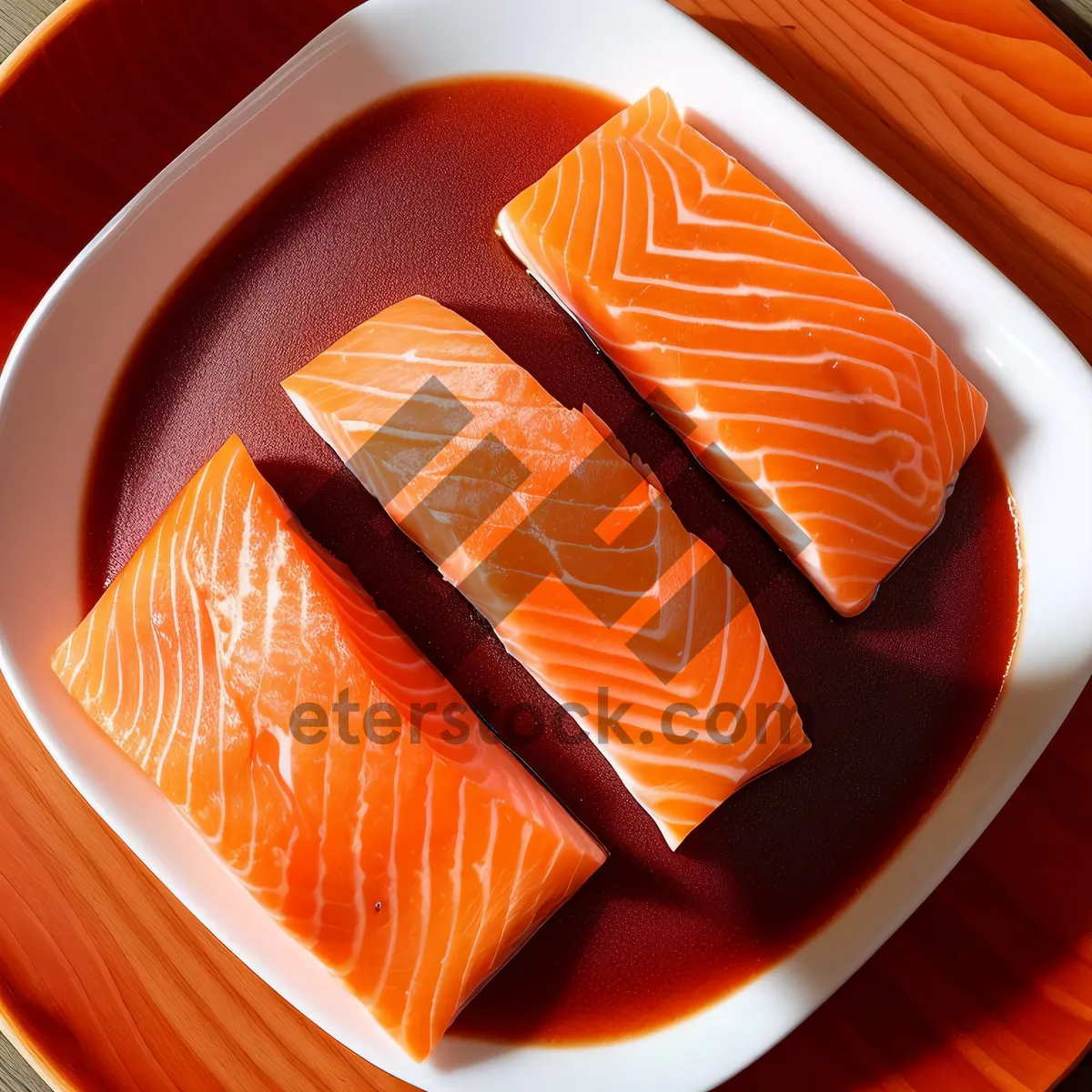 Picture of Fresh Salmon and Pumpkin Gourmet Delight with Carrots