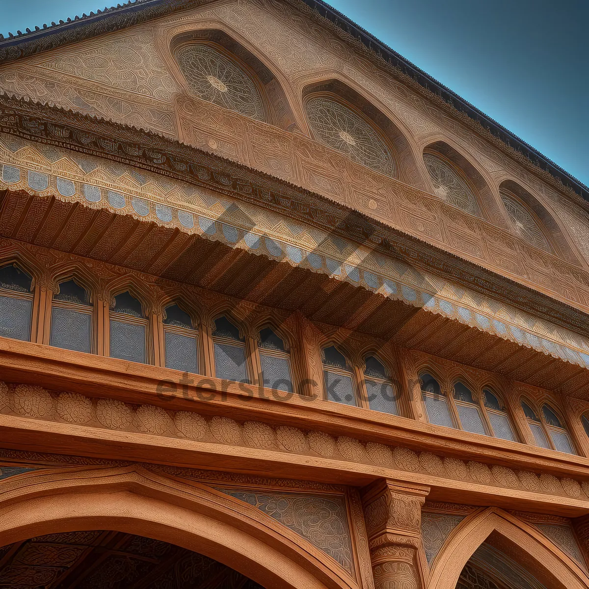 Picture of City's Historic Landmark: Majestic Cathedral and Old Fortress