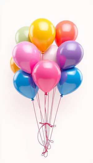 Fun Colorful Balloon Party Decoration for Celebration