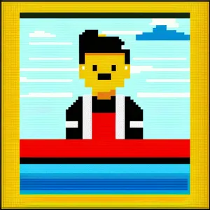 Nation's Web Flag Symbol: Design Icon