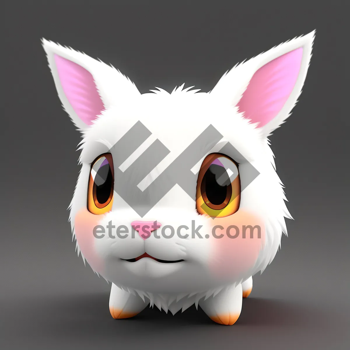 Picture of Cute Cartoon Bunny Piggy Bank