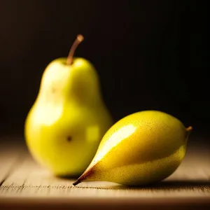 Juicy Yellow Pear - Fresh and Healthy Edible Fruit