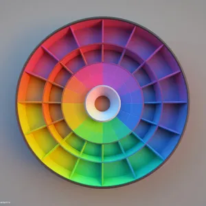 Colorful Digital Disk: Shiny Music Storage