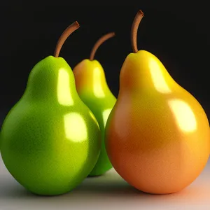 Fresh and Juicy Organic Pear