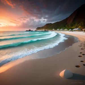 Serenity by the Seashore.