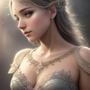 Enchanting Princess with Majestic Style