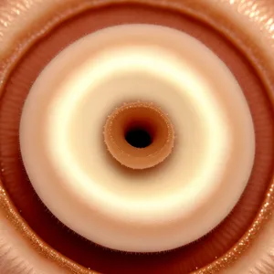 Coiled Gastropod: Close-up of Mollusk Invertebrate