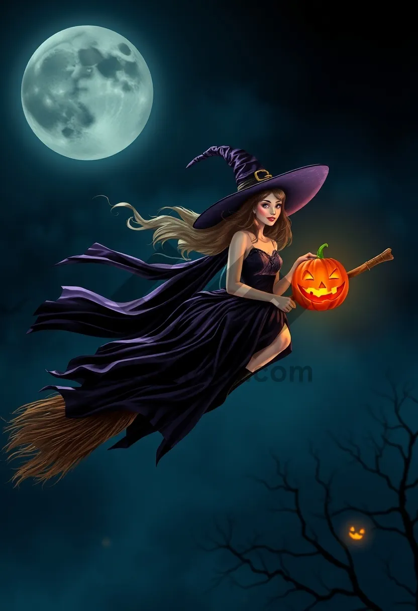 Picture of Sorcerer dancing under the moonlight at night party.
