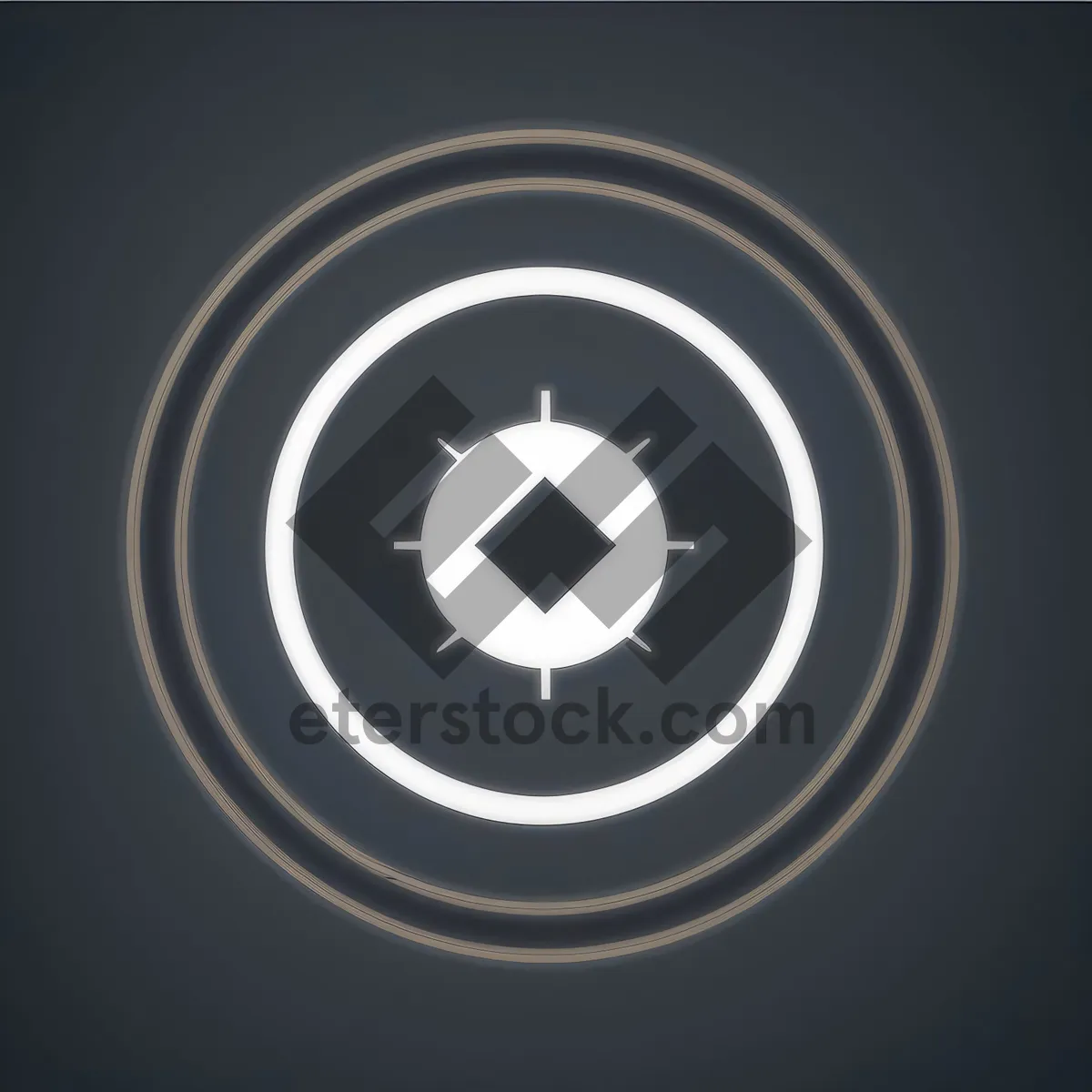 Picture of Glossy Button Icon Set: Shiny Round Web Design Buttons