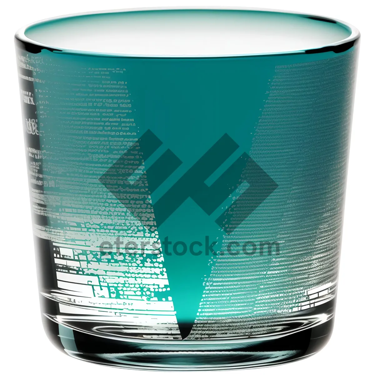 Picture of Empty Metal Tin Cup Container