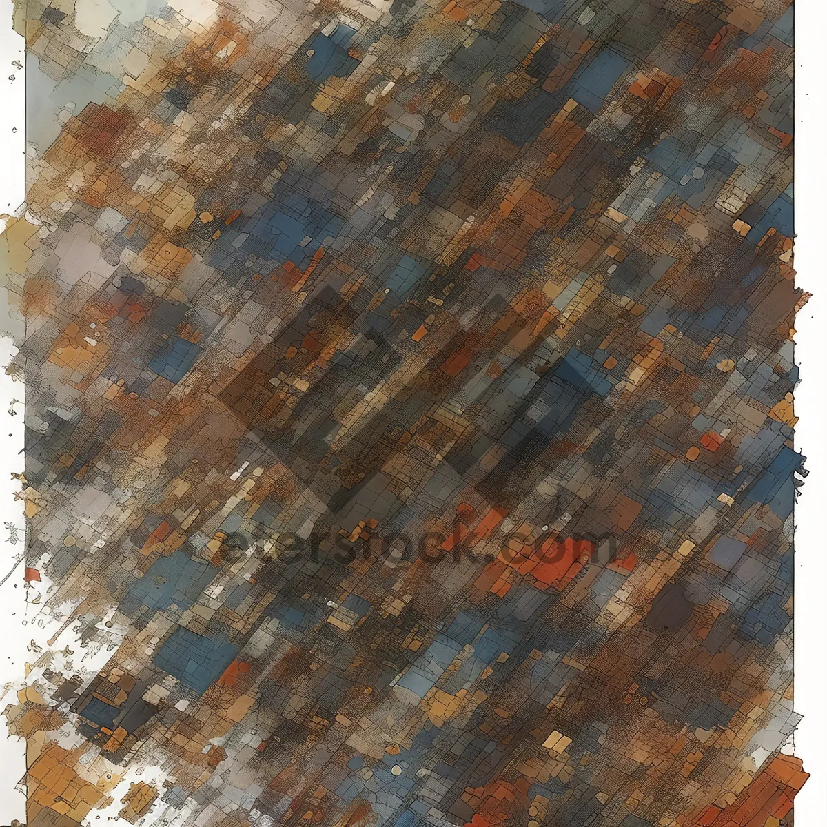 Picture of Old rusty brick texture wall background design