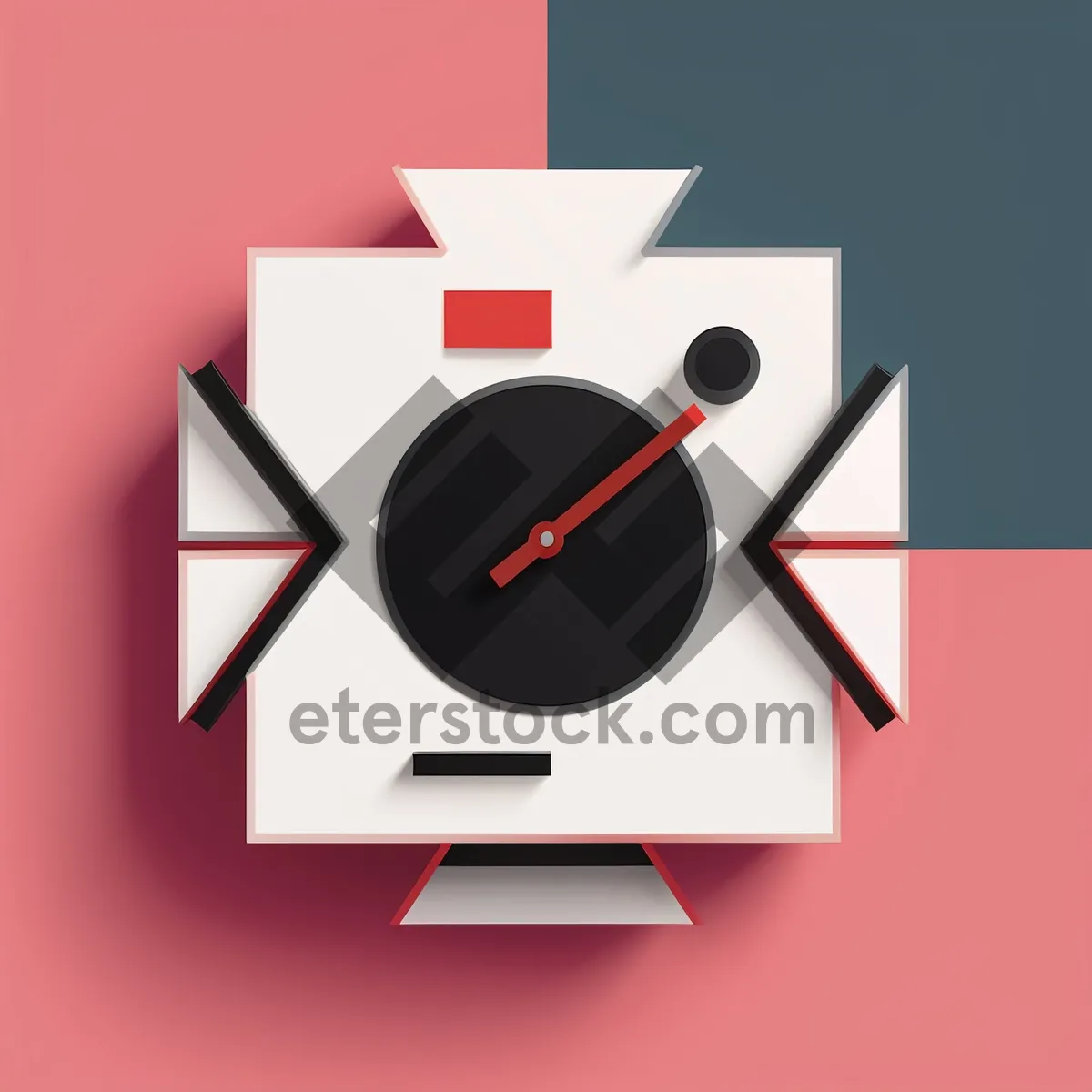 Picture of 3D Hand Pointer Icon for Web Business Button