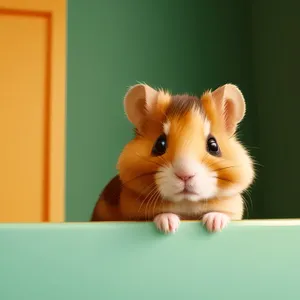 Adorable Kitten with Curious Whiskers and Big Eyes