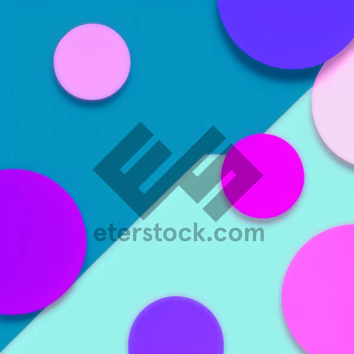 Picture of Shiny Pink Polka Dot Web Button Set