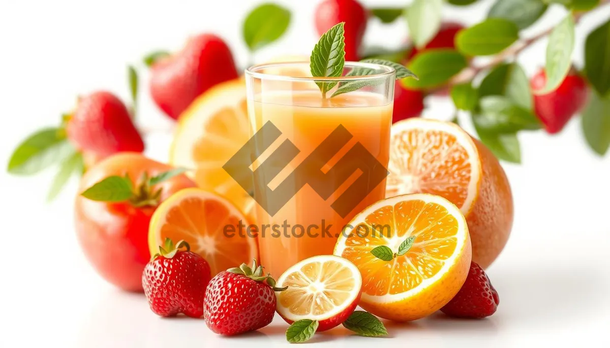 Picture of Refreshing Tropical Fruit Vodka Lemon Citrus Drink