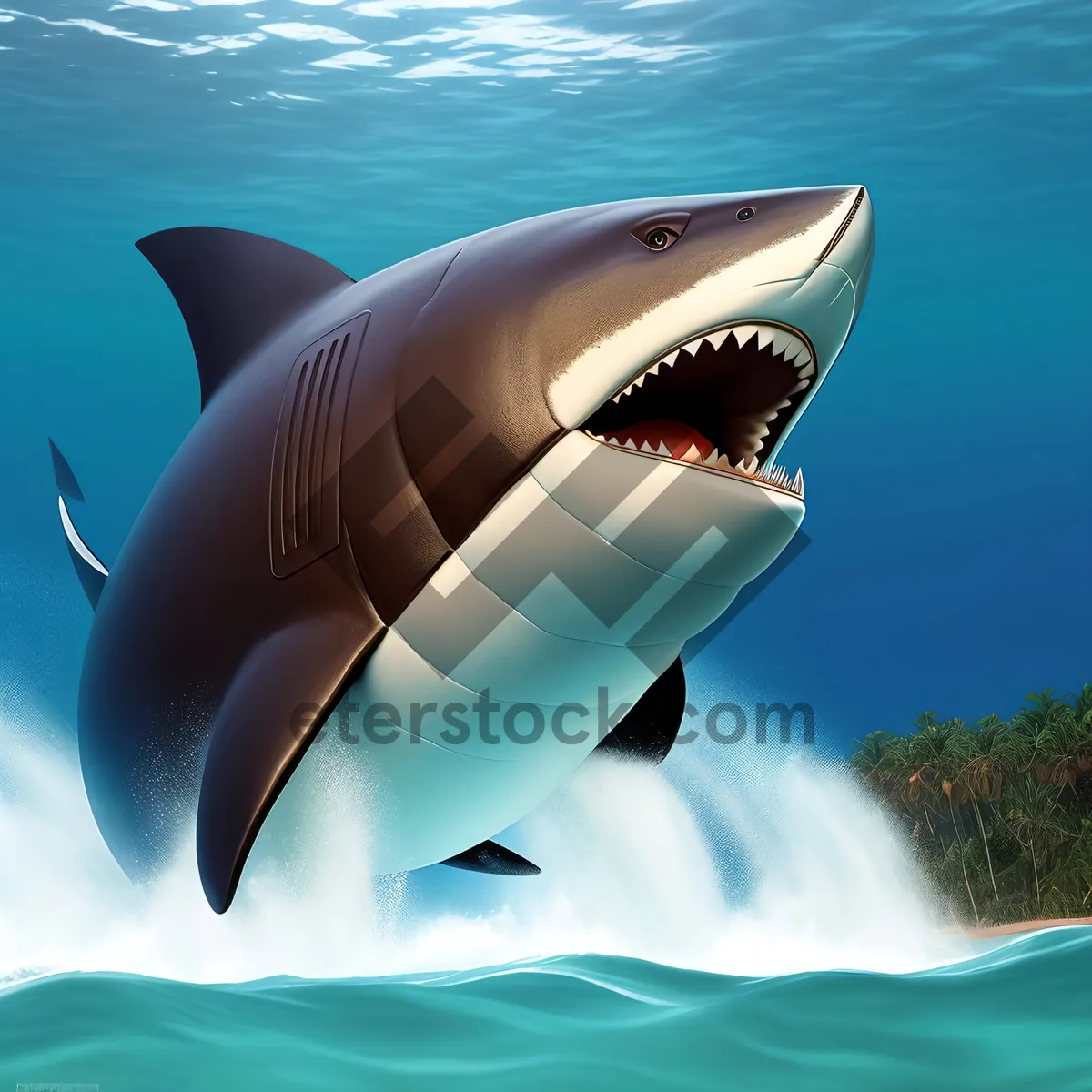 Picture of Exhilarating Underwater Adventure: Tiger Shark Encounter