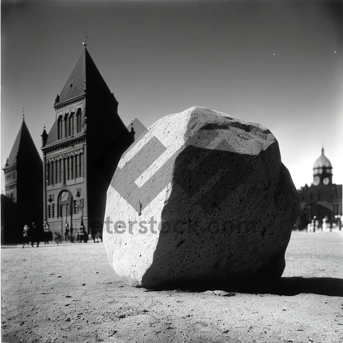 Picture of Ancient Church with Majestic Dome and Historic Architecture