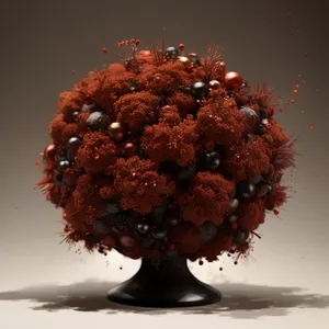 Elderberry Fruit Bouquet for Holiday Celebration Decoration