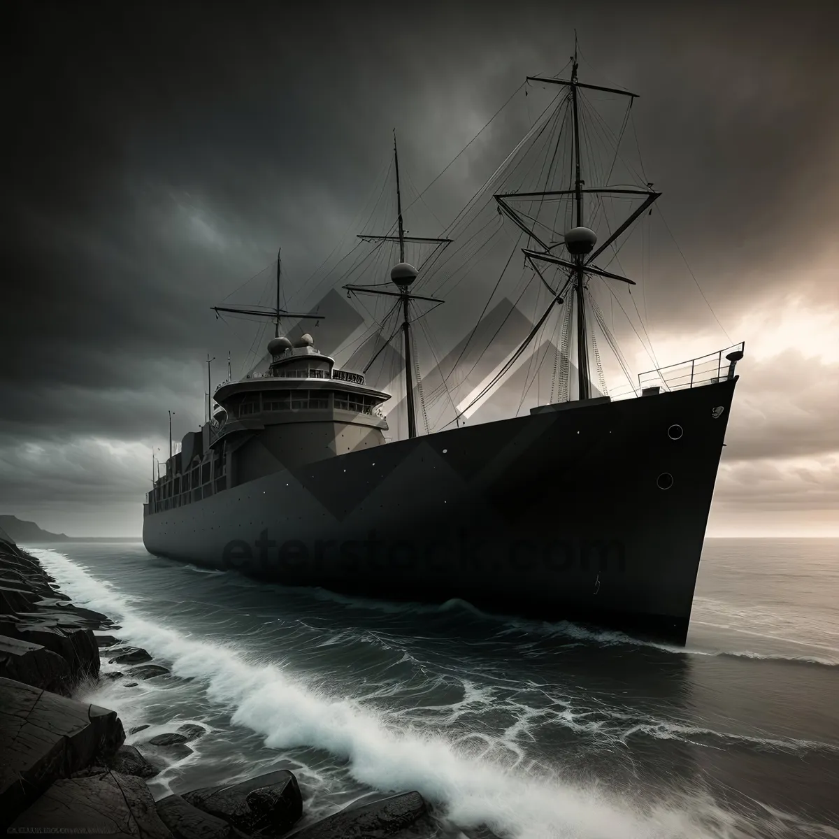 Picture of Maritime Masterpiece: Voyaging Across Vast Waters