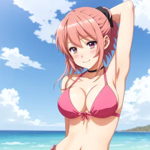 Beach Babe in a Stylish Bikini