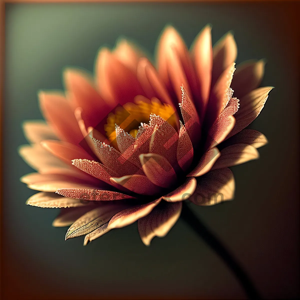 Picture of Bright Pink Lotus Blossom in Bloom