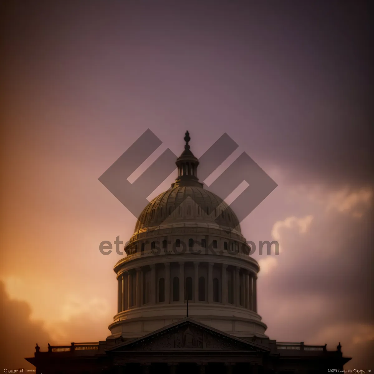 Picture of Iconic Cathedral amidst Historic Cityscape and Majestic Skyline