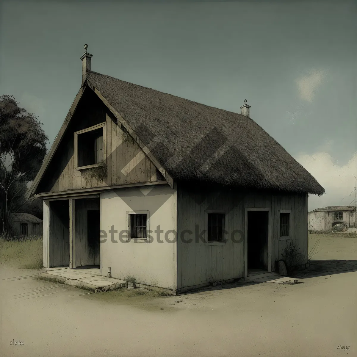Picture of Quaint Country Cottage with Rustic Charm