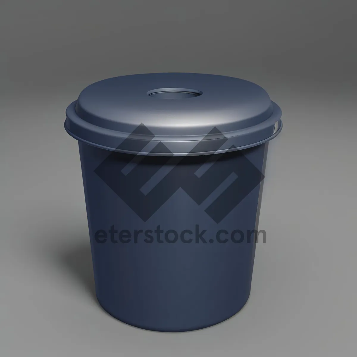 Picture of Metal Barrel - Empty Garbage Can