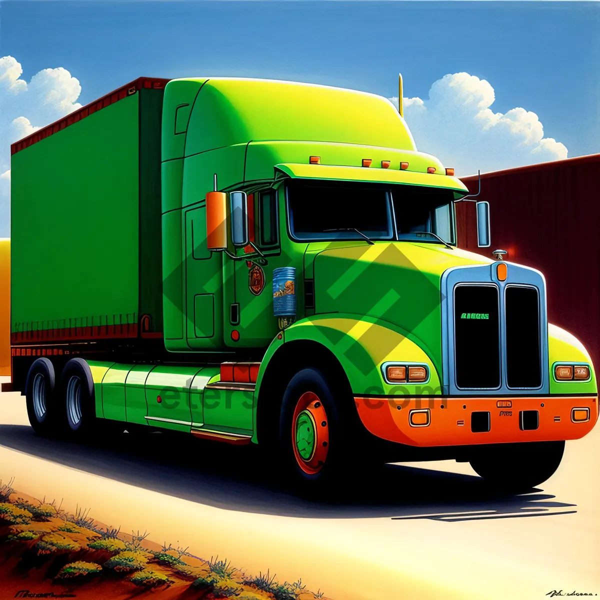 Picture of Highway Hauler: Efficient Transportation for Freight