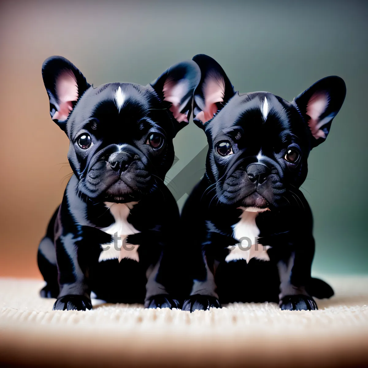 Picture of Dapper Canine in Cartoon Bow Tie