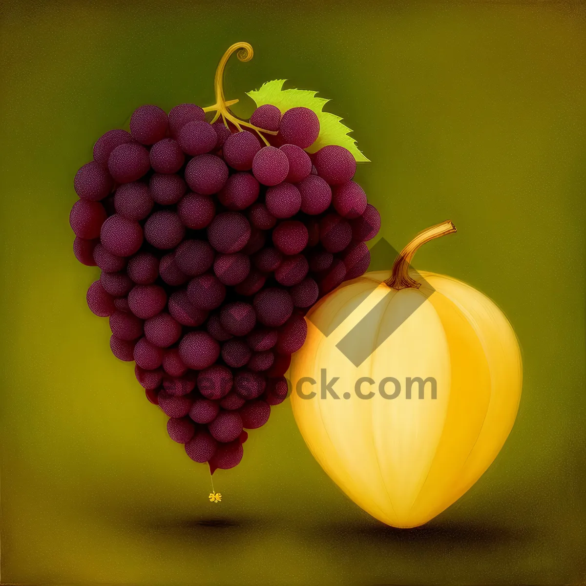 Picture of Organic Juicy Berry Cluster: Healthy and Sweet Fruit Dessert