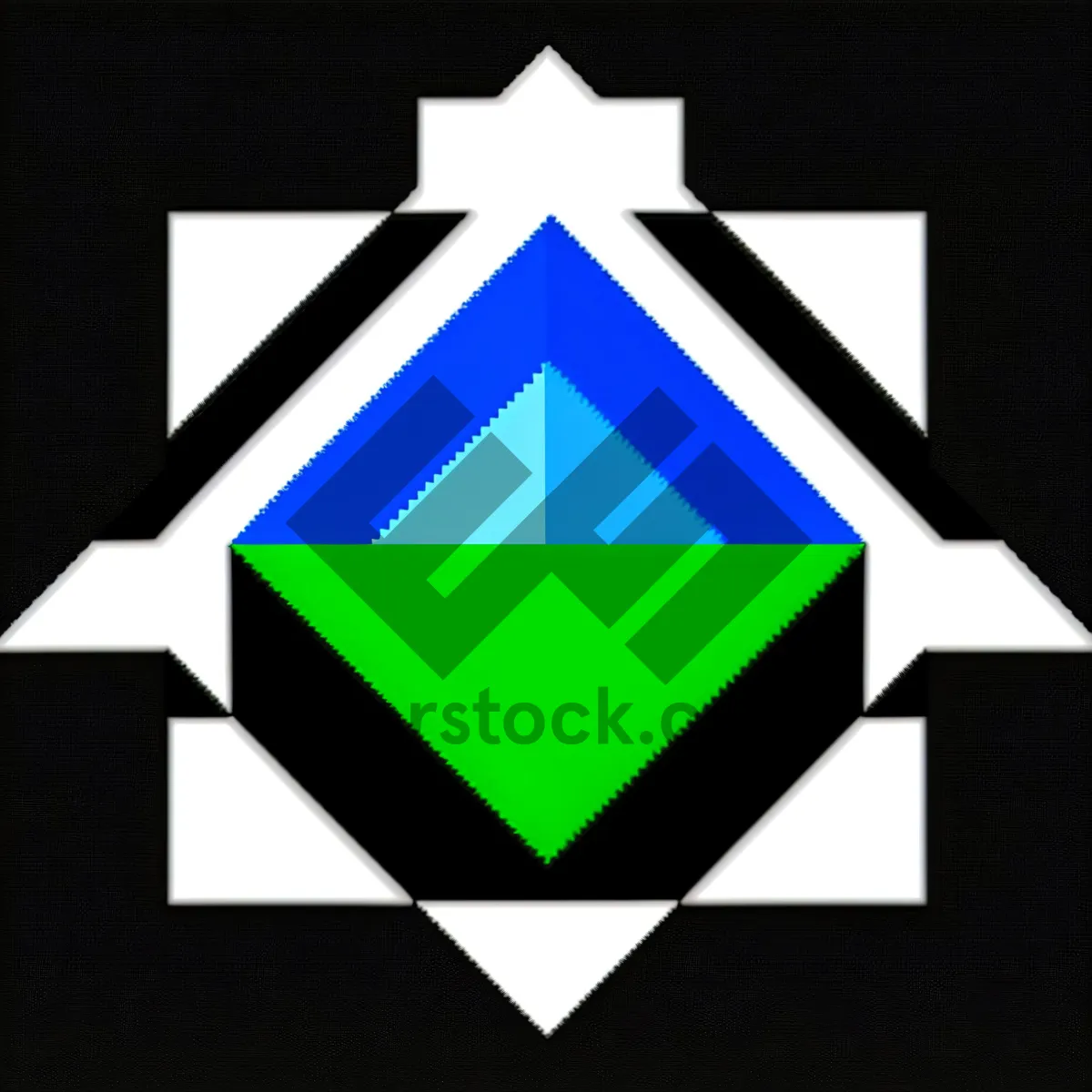 Picture of 3D Star Design Icon