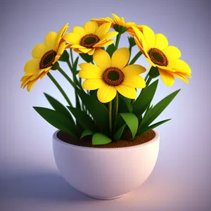 Vibrant Sunflower Blossom: A Burst of Summer Color