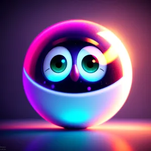 Shiny Glass Button Icon Set: Bright Round Orange Circle