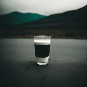 Refreshing Cold Lager Beer in Glass