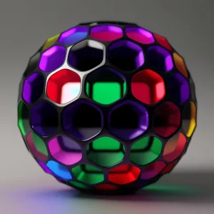 Vibrant Global Soccer Game Icon