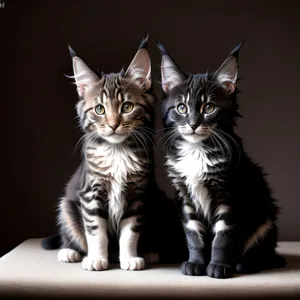 Curious Tabby Kitten with Playful Whiskers