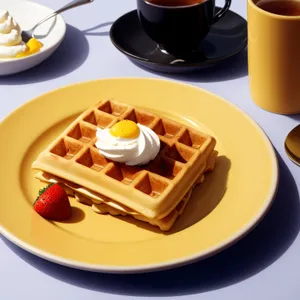 Delicious Breakfast Spread on Table