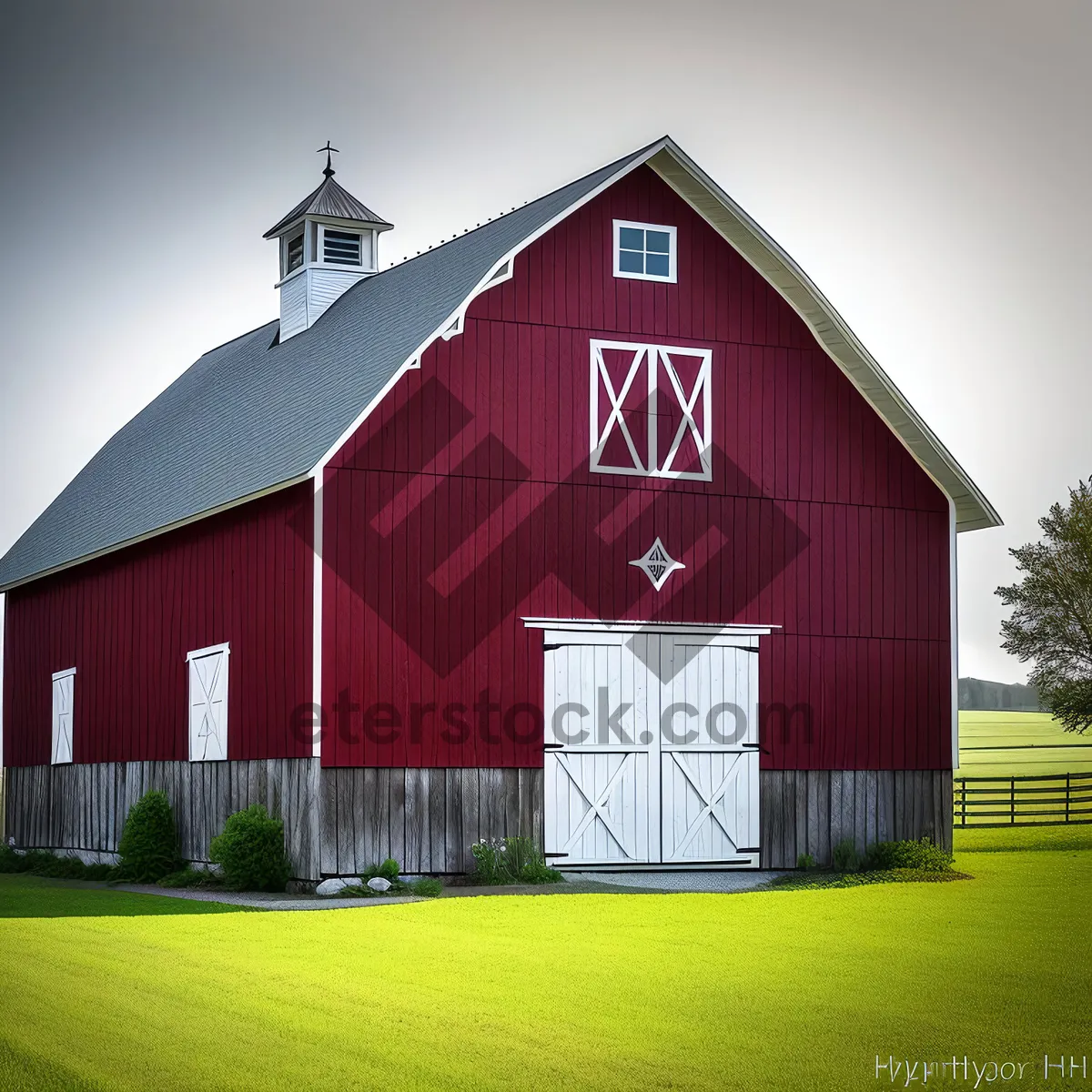 Picture of Old Rustic Barn in the Countryside