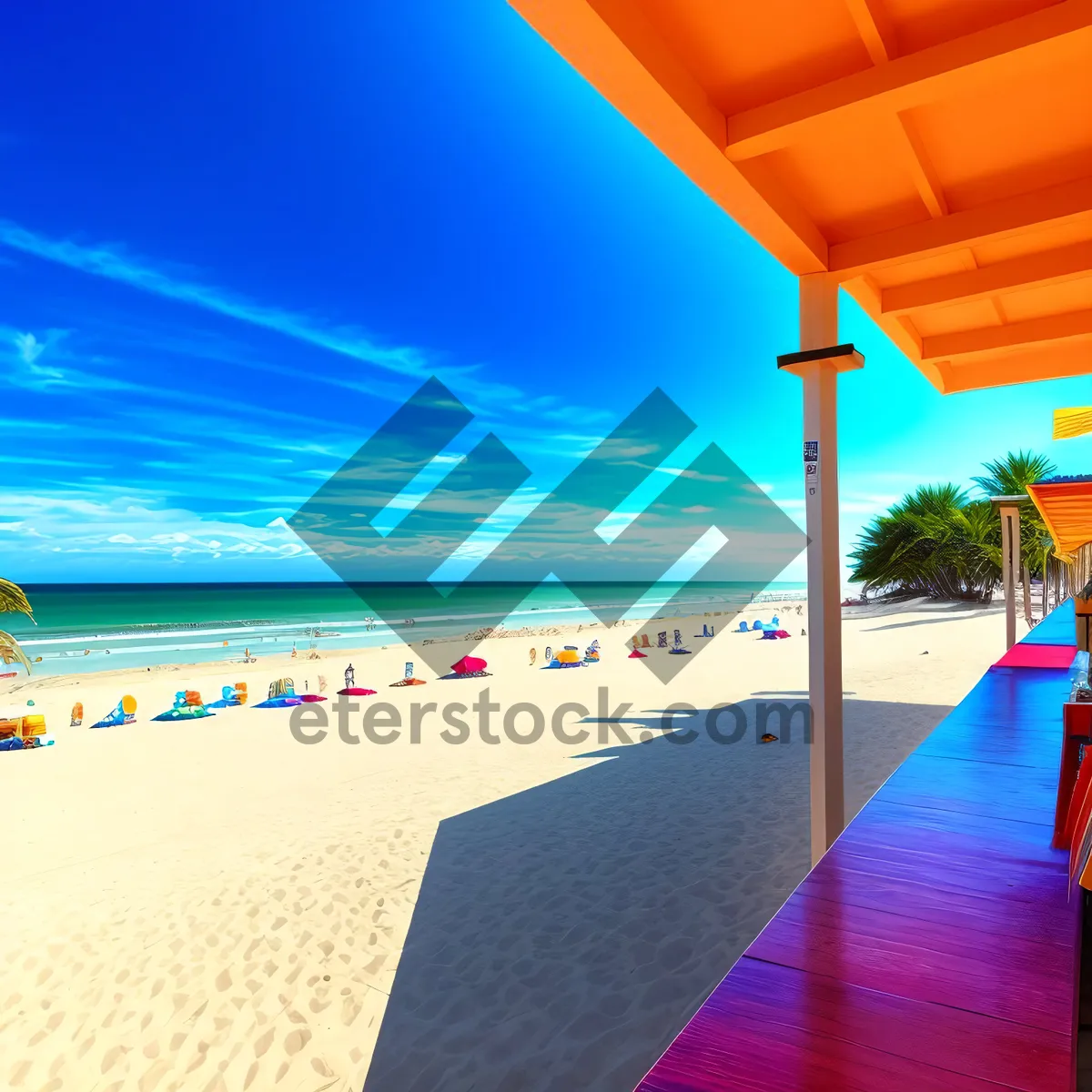 Picture of Turquoise Paradise Beach Resort - A Scenic Tropical Getaway