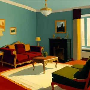 Modern Luxe: Stylish Interior with Comfortable Furniture