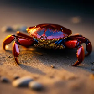 Rock Crab - Close-up Jewel of Crustacean