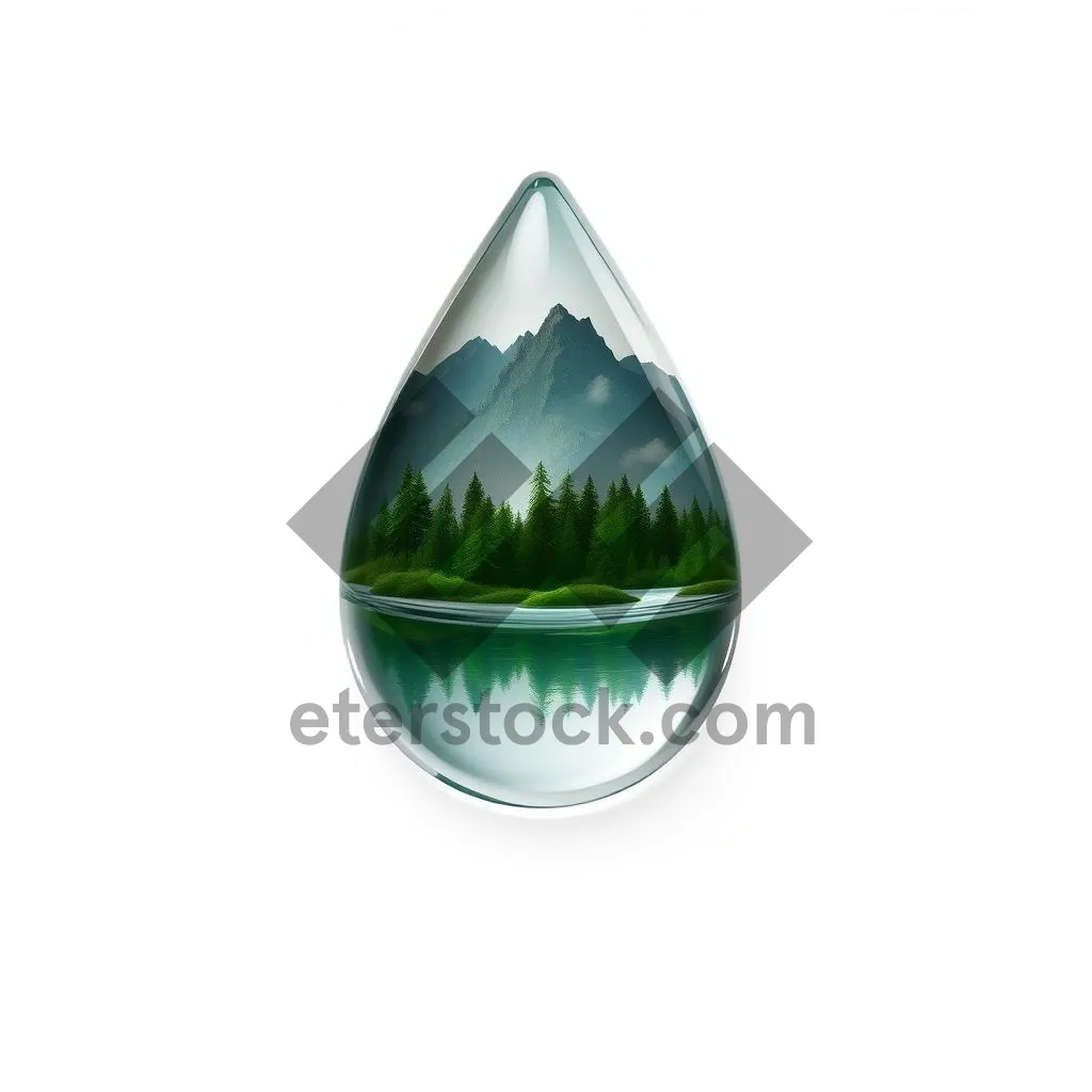 Picture of Glass Planet Sphere in 3D World