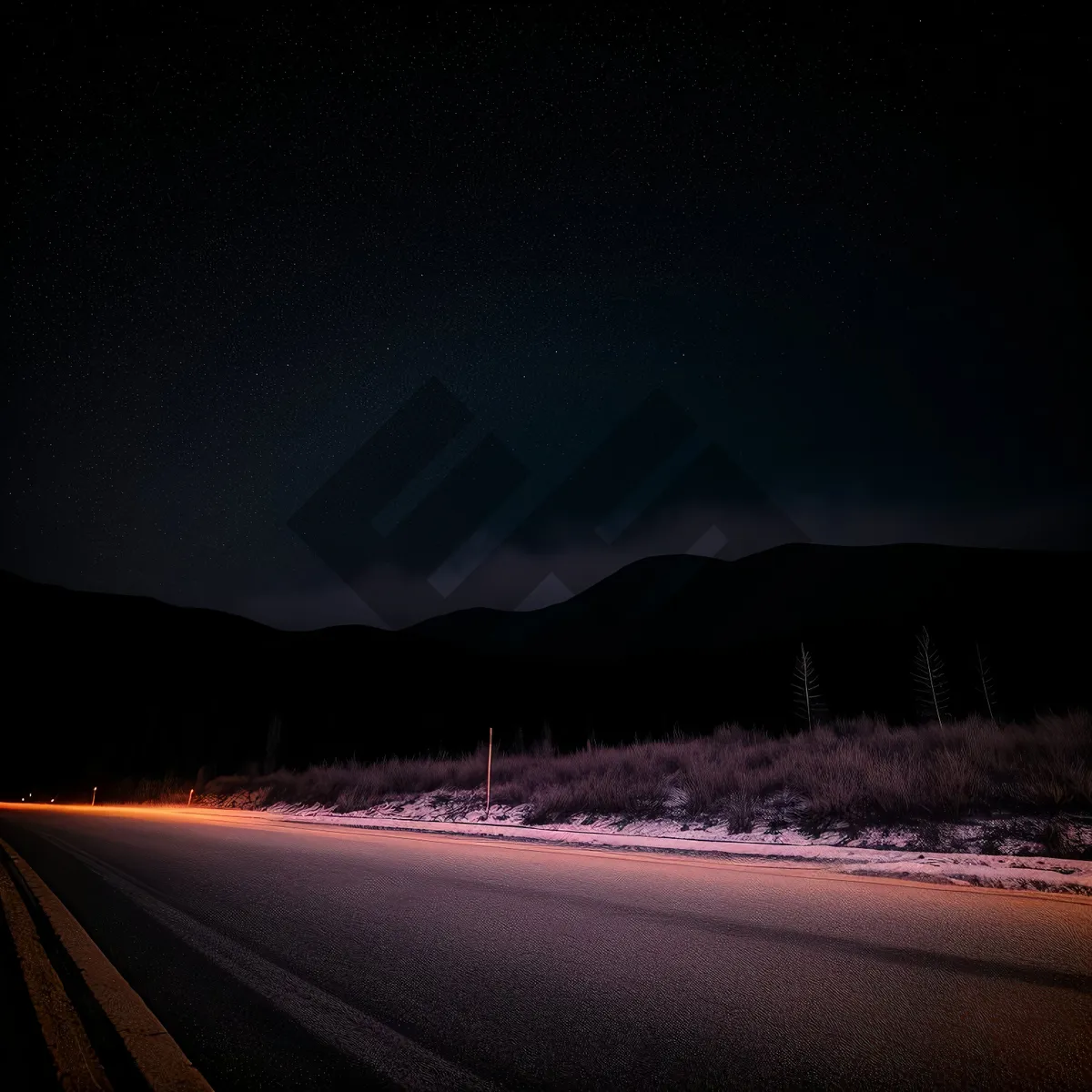 Picture of Endless Horizon: Road Trip through Mountains