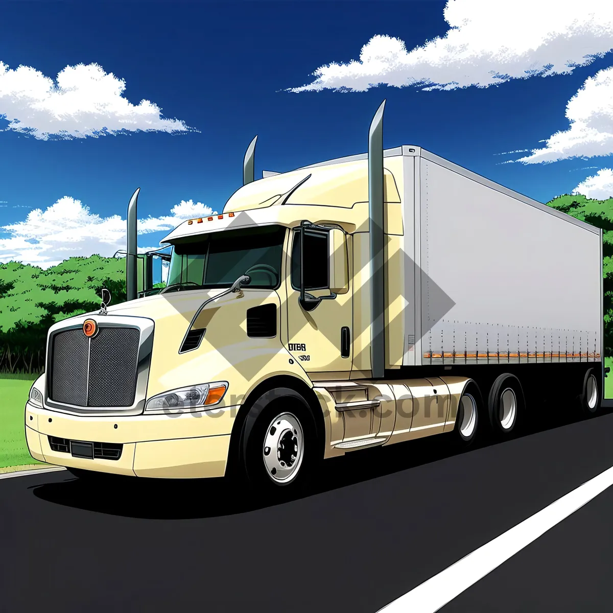 Picture of Highway Hauler: Delivering Freight with Speed