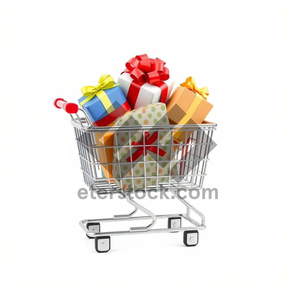 Picture of 3D Shopping Cart for Online Retail Business